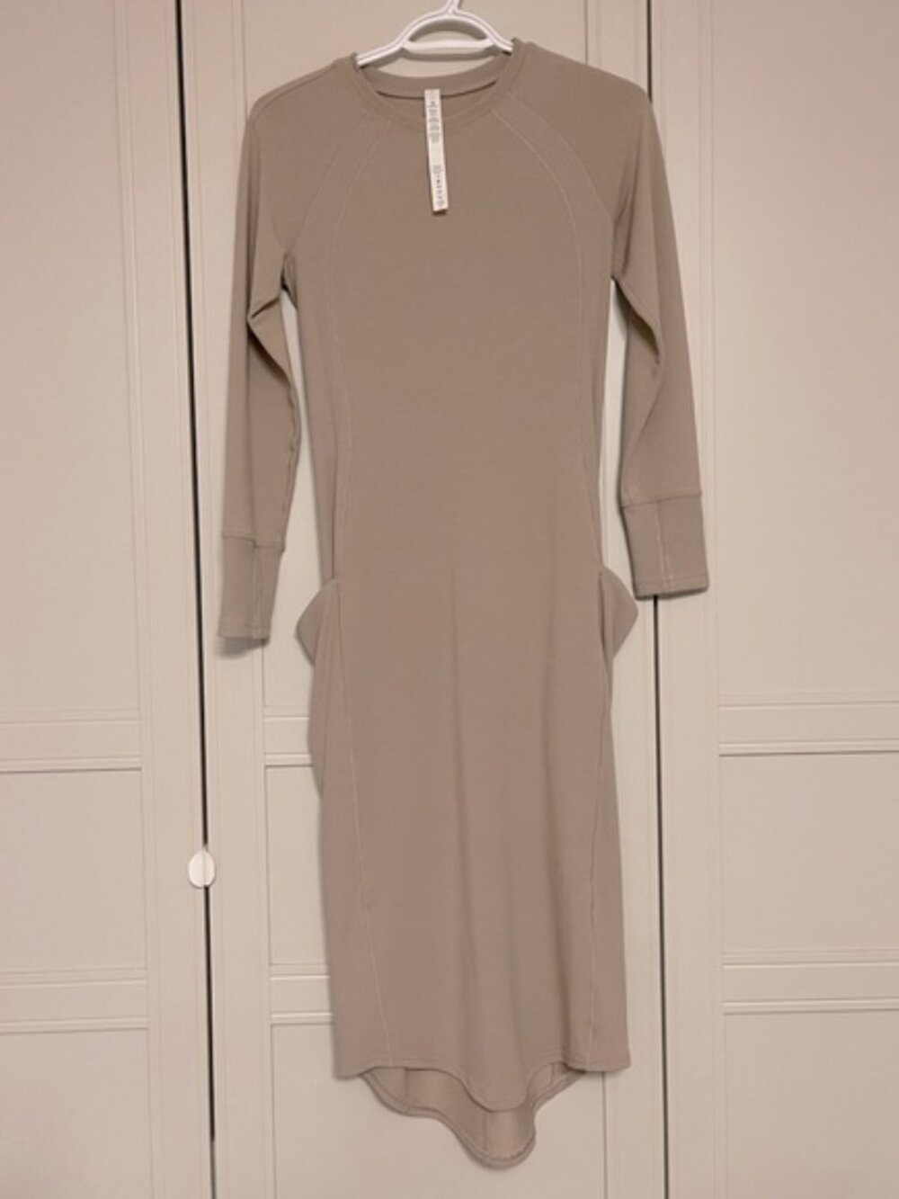Lululemon Om and On Dress in Sandlot